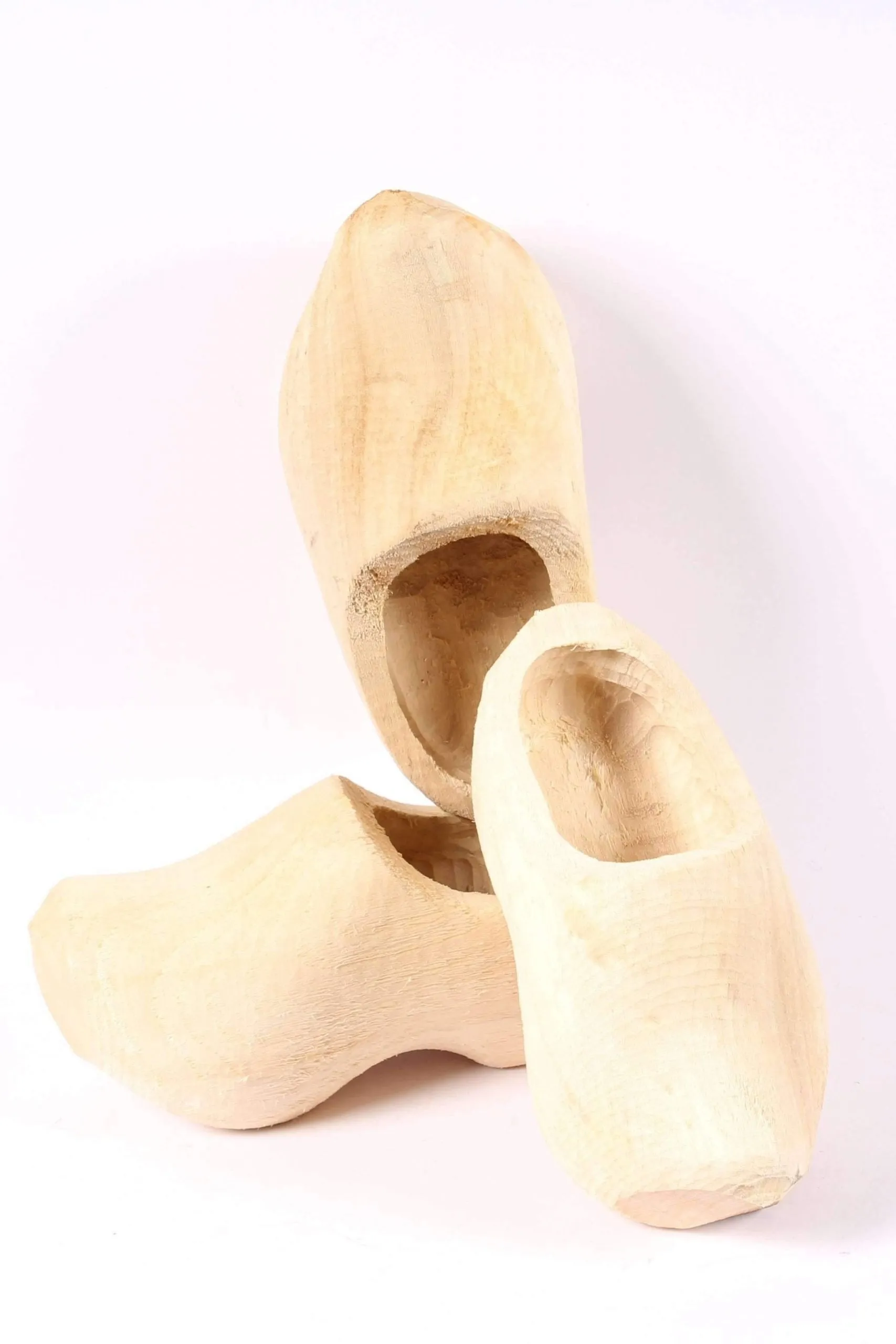 Raw Unfinished Clogs 3 Shoes / Unfinished Wooden Shoes