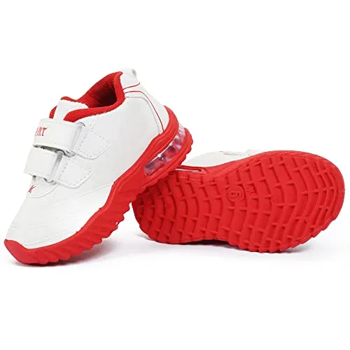 Redburg Red Kids LED Light Up Shoes, LED Sneakers, Outdoor, Sports, Running Shoes