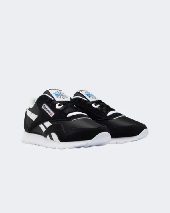 Reebok Classic Nylon Women Running Shoes Black/White