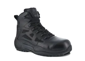 Reebok Men's Rapid Response 6" Stealth Boot With Side Zipper