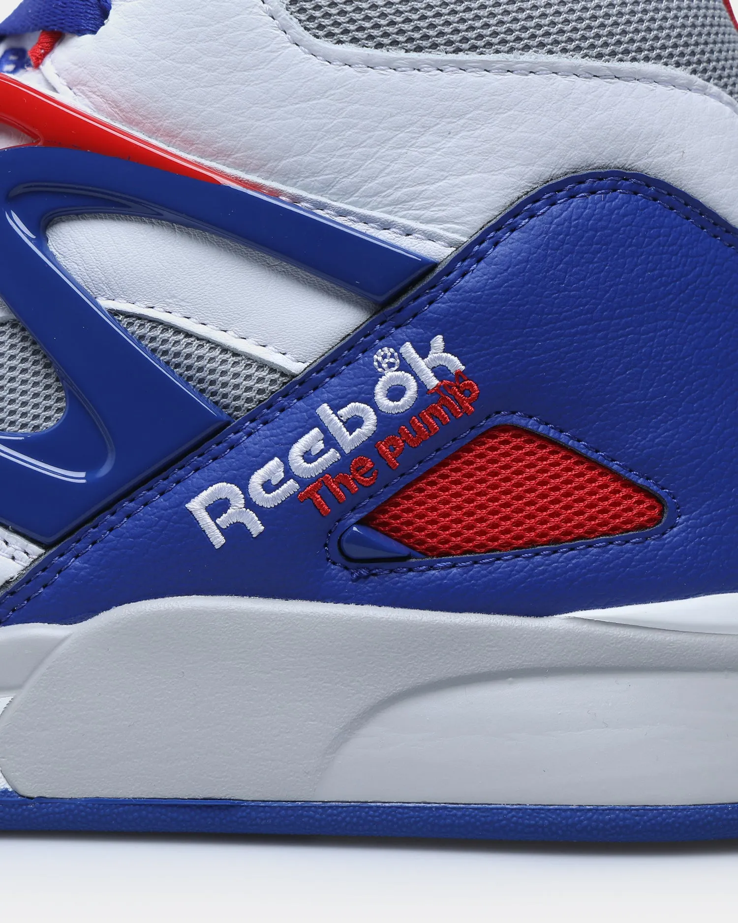 Reebok Pump Omni Zone II White/Bright Cobalt/Vector Red