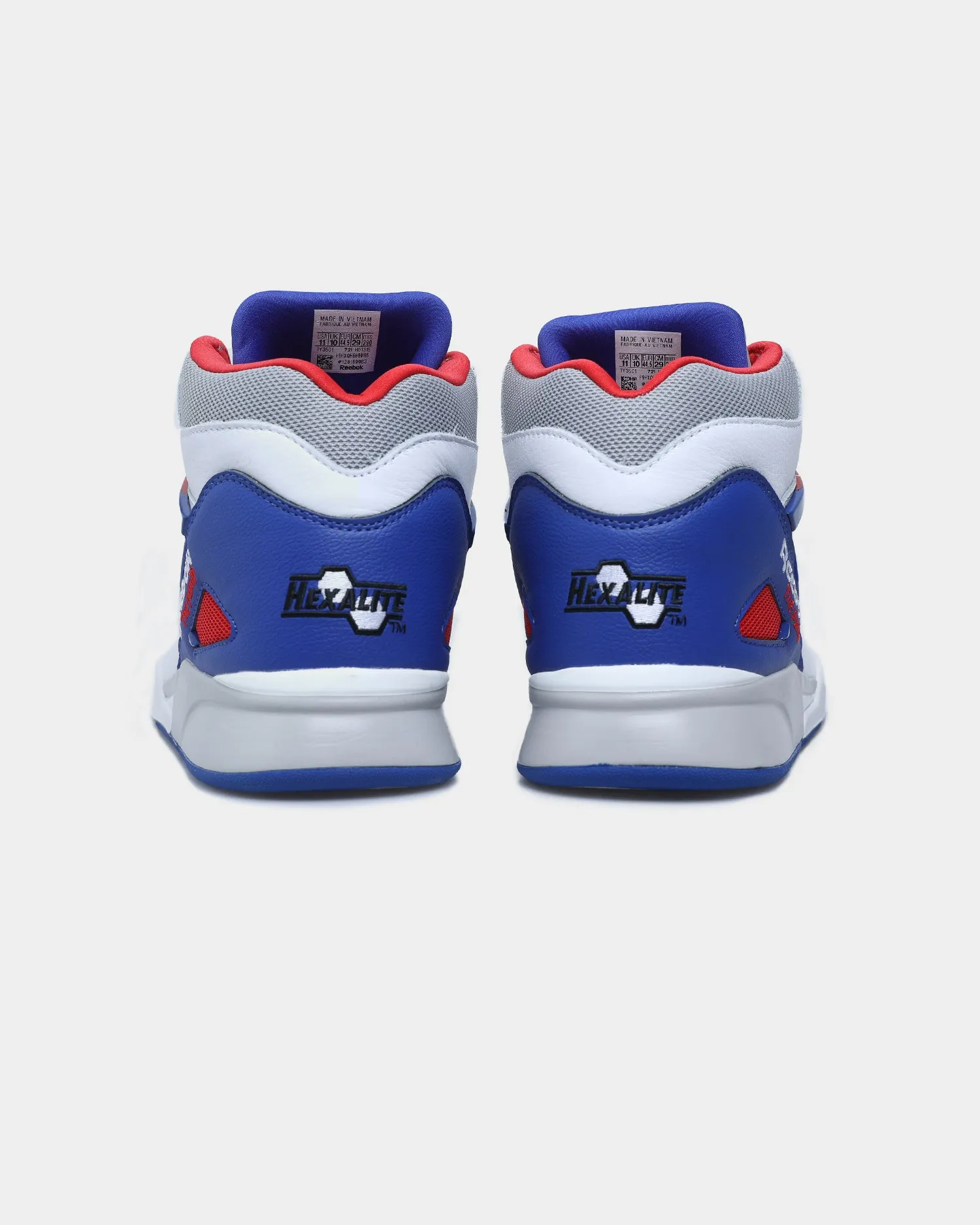 Reebok Pump Omni Zone II White/Bright Cobalt/Vector Red