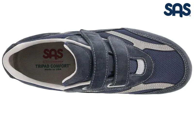 SAS Men's Blue JV Mesh Active Sneaker