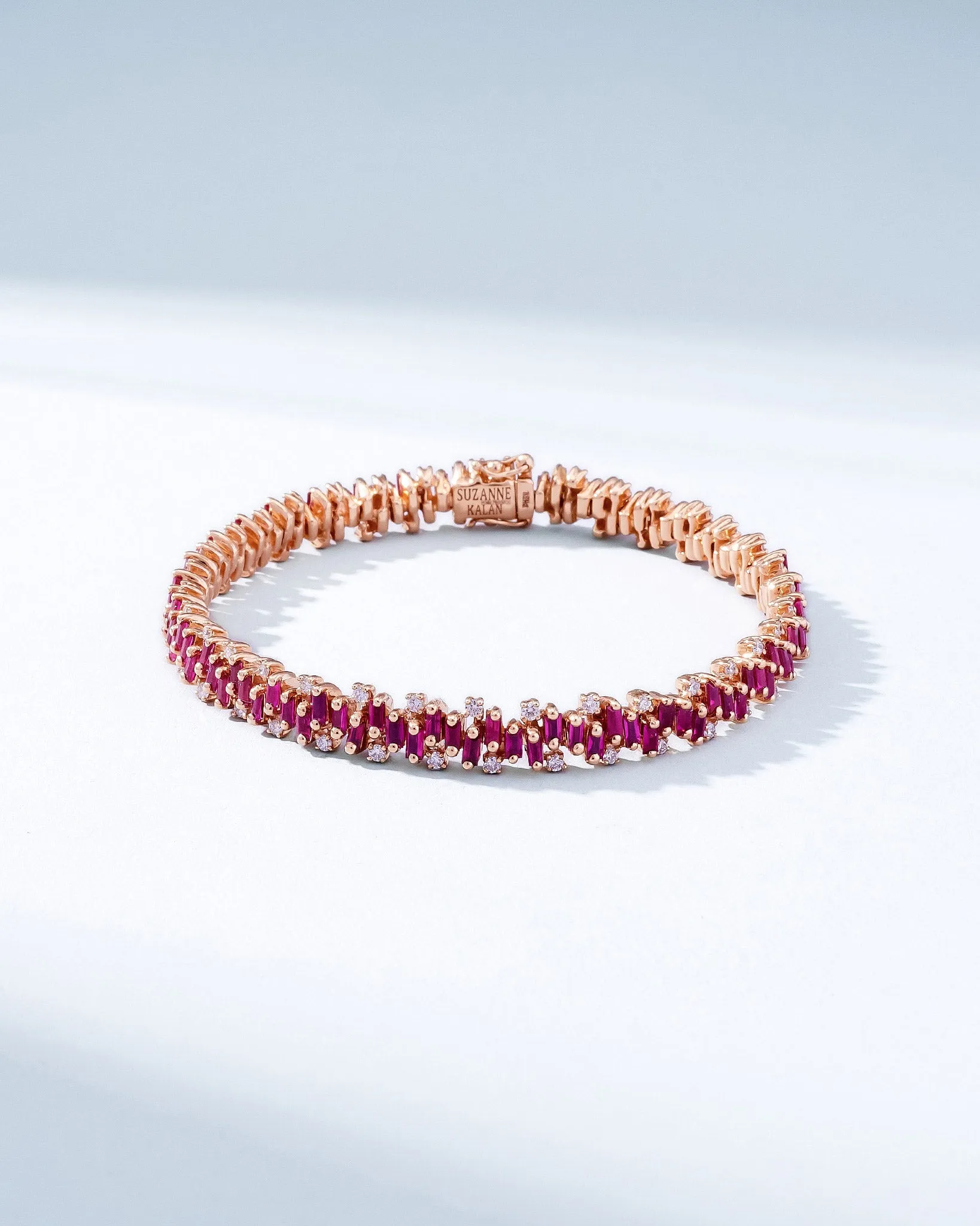 Shimmer Ruby Tennis Bracelet