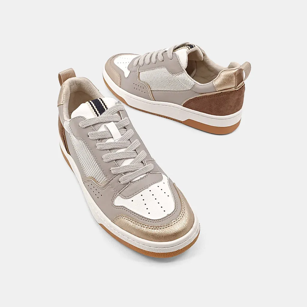 Shu Shop Romi Sneakers - Taupe Suede