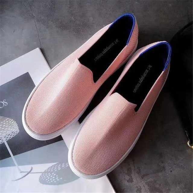 Slip-On Canvas Shoes for Women with Bunions