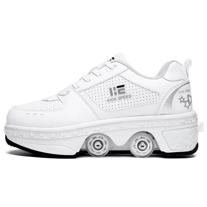 Sneaker Roller Shoes - double-row Roller Skates