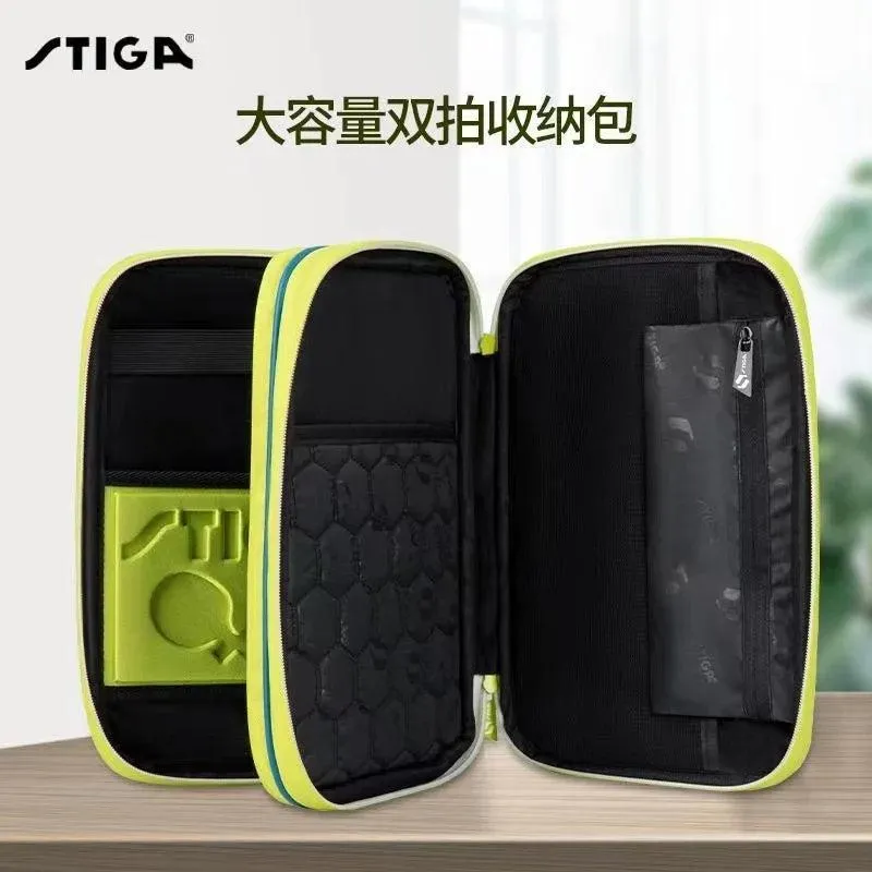 Stiga 2024 Table Tennis Double Bat Case