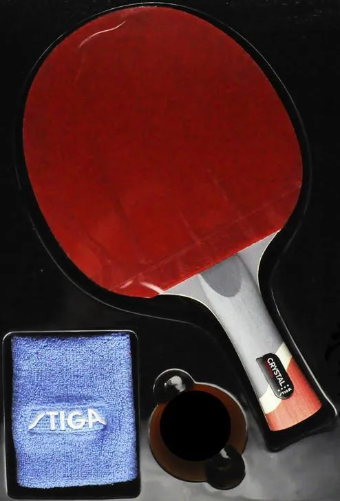 Stiga Pro Crystal Quality 4 Stars Carbon Table Tennis Bat