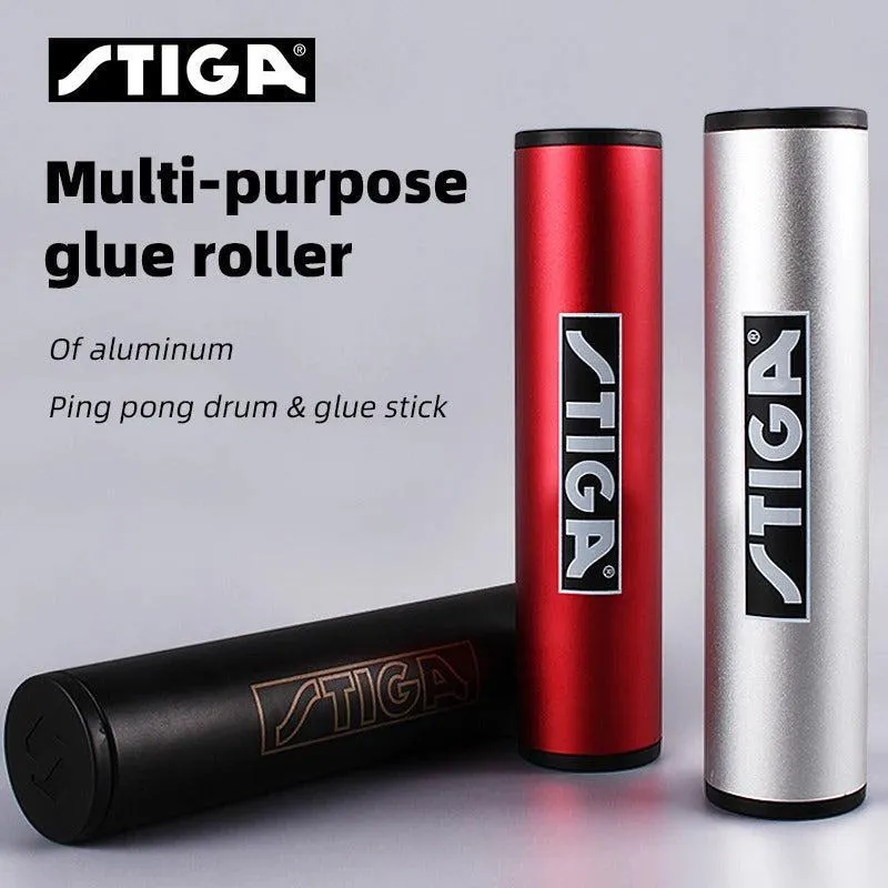 Stiga Table Tennis Rubber Roller & Ball Case   3 Perform 3-Star Balls