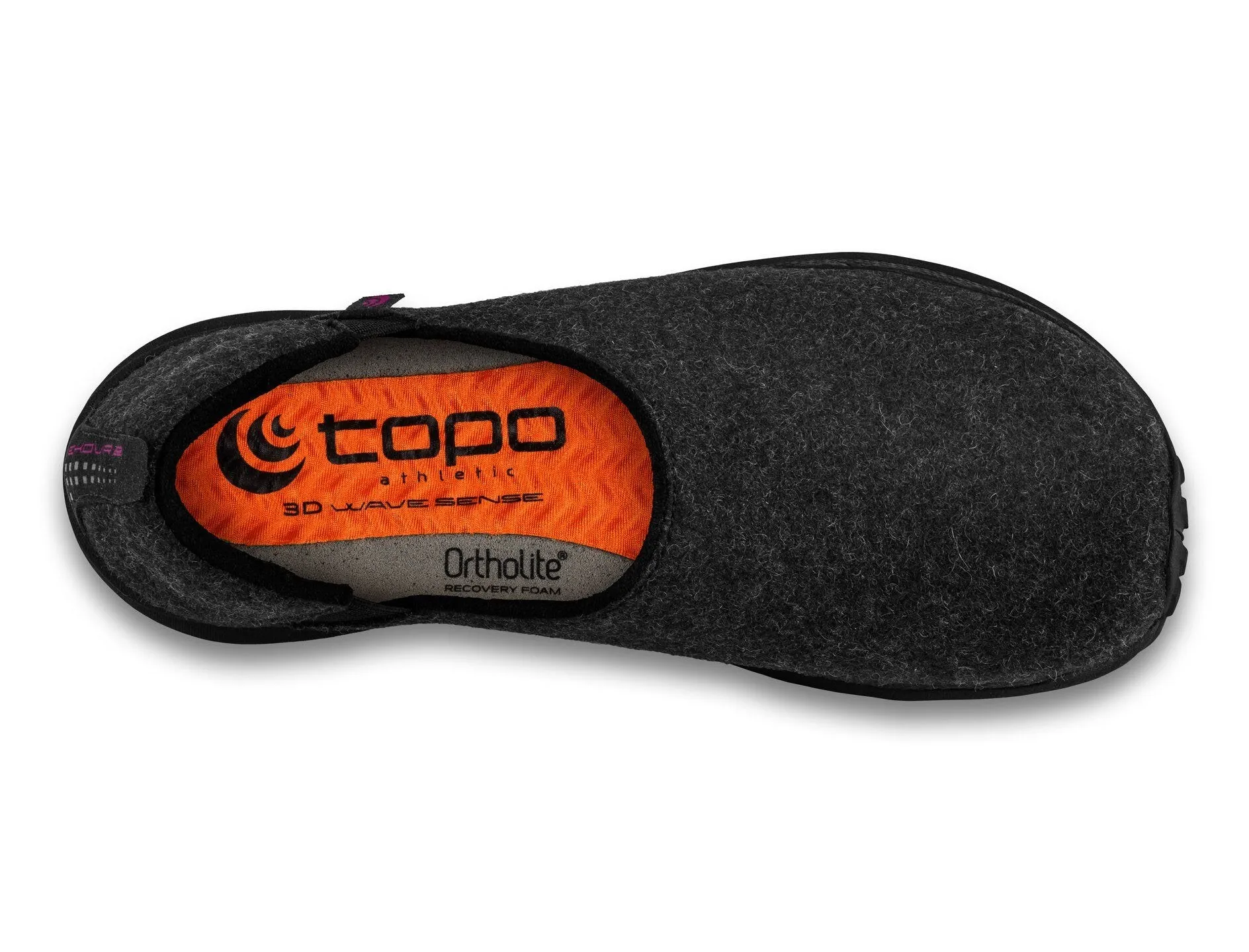TOPO WOMENS REKOVR 2 - CHARCOAL / BLACK