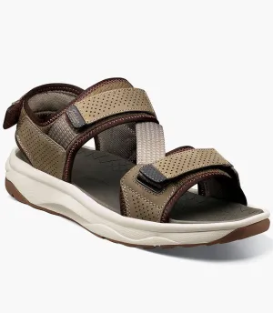 Tread Lite River Sandal in Taupe by Florshiem