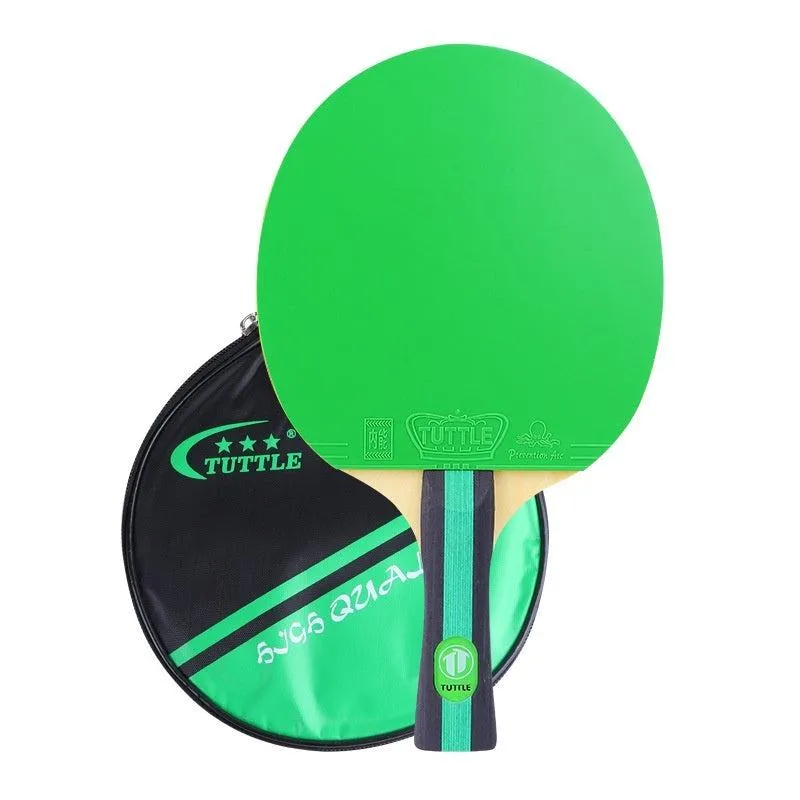 Tuttle 7-Ply All Wood Table Tennis Bat - Pink, Blue or Green