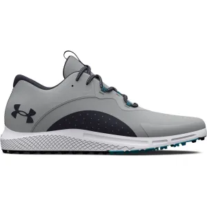 Under Armour Charged Draw 2 Waterproof Spikeless Shoes - Mod Grey/Midnight Navy