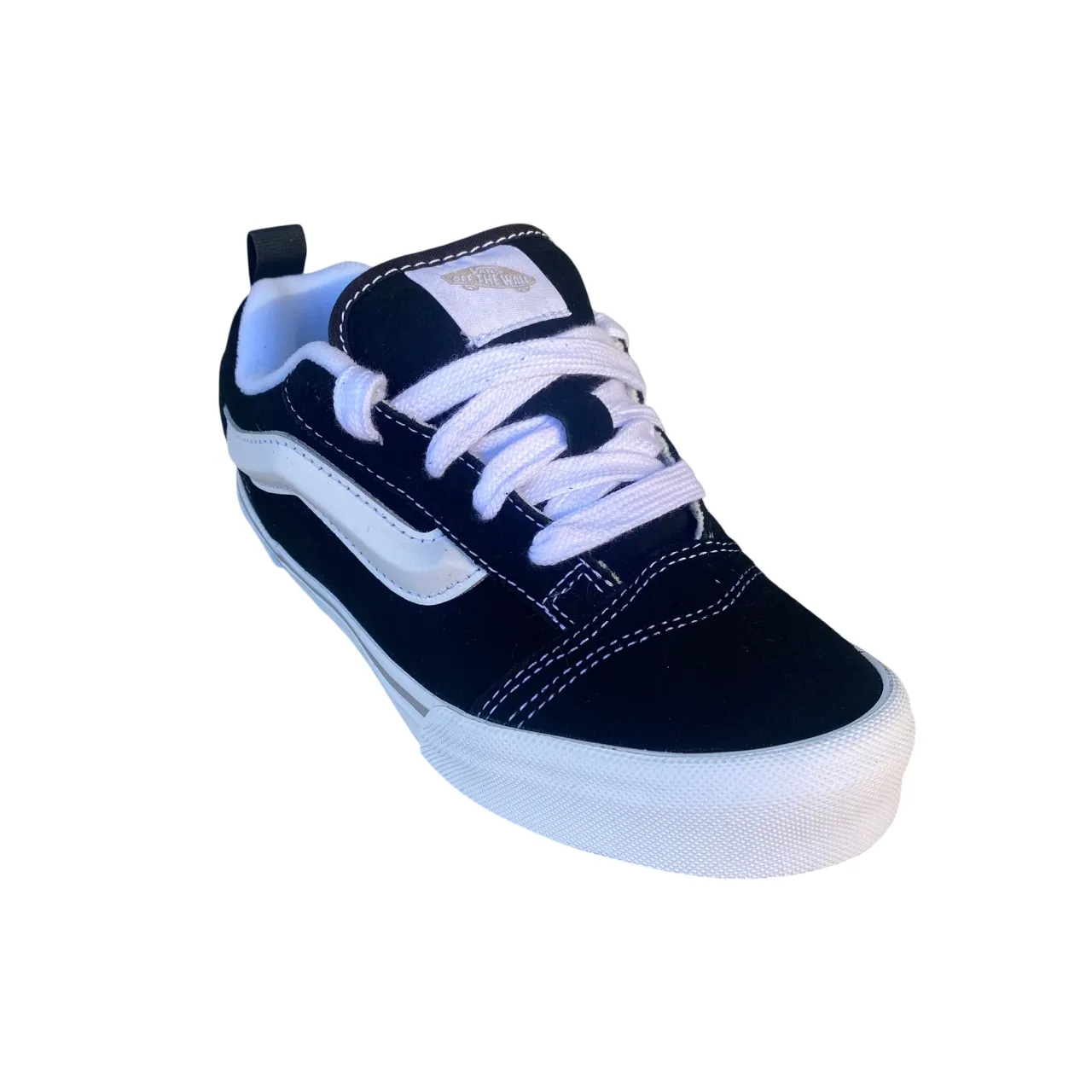 Vans scarpa sneakers da junior Knu Skool VN000D2TMCG1 nero-bianco