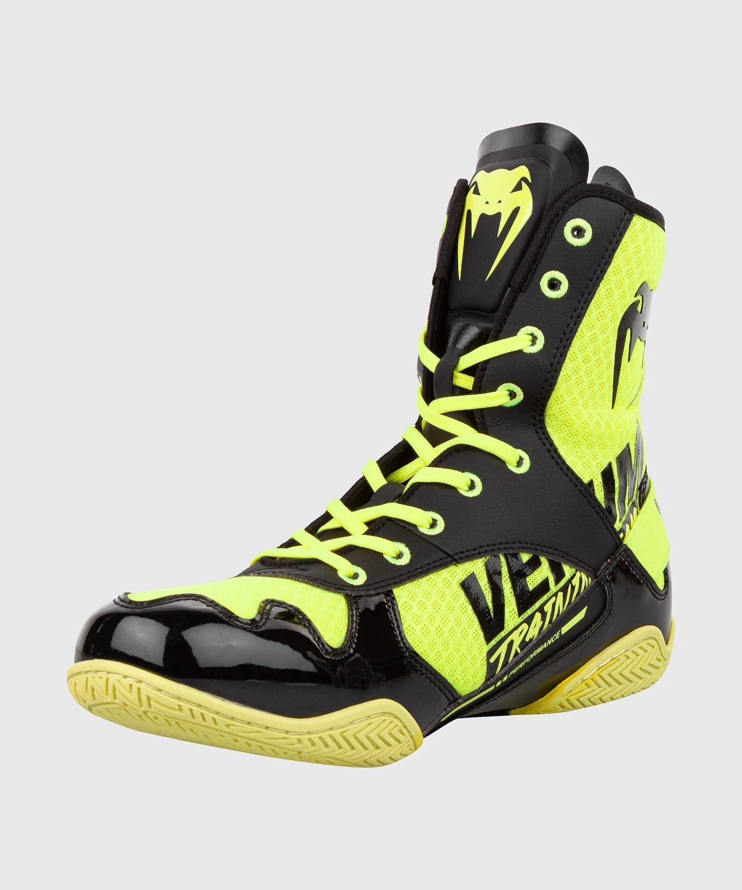 Venum Elite VTC 2 Edition Boxing Shoes - Neo Yellow/Black