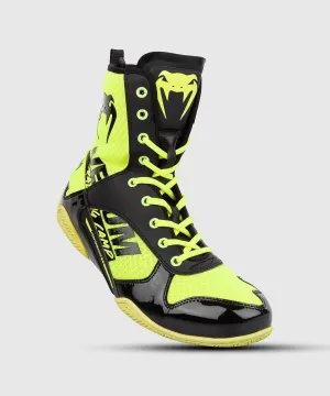 Venum Elite VTC 2 Edition Boxing Shoes - Neo Yellow/Black