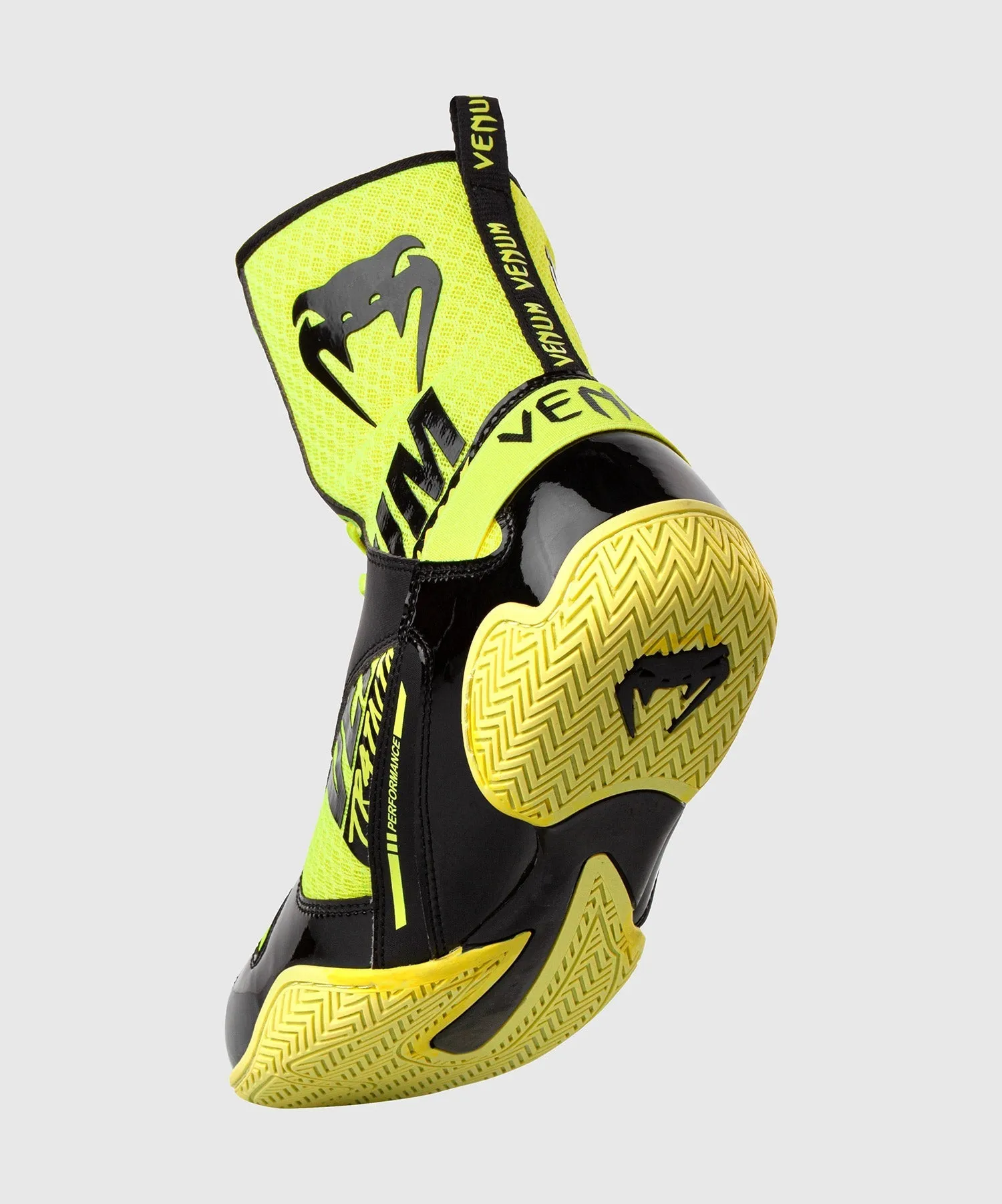 Venum Elite VTC 2 Edition Boxing Shoes - Neo Yellow/Black