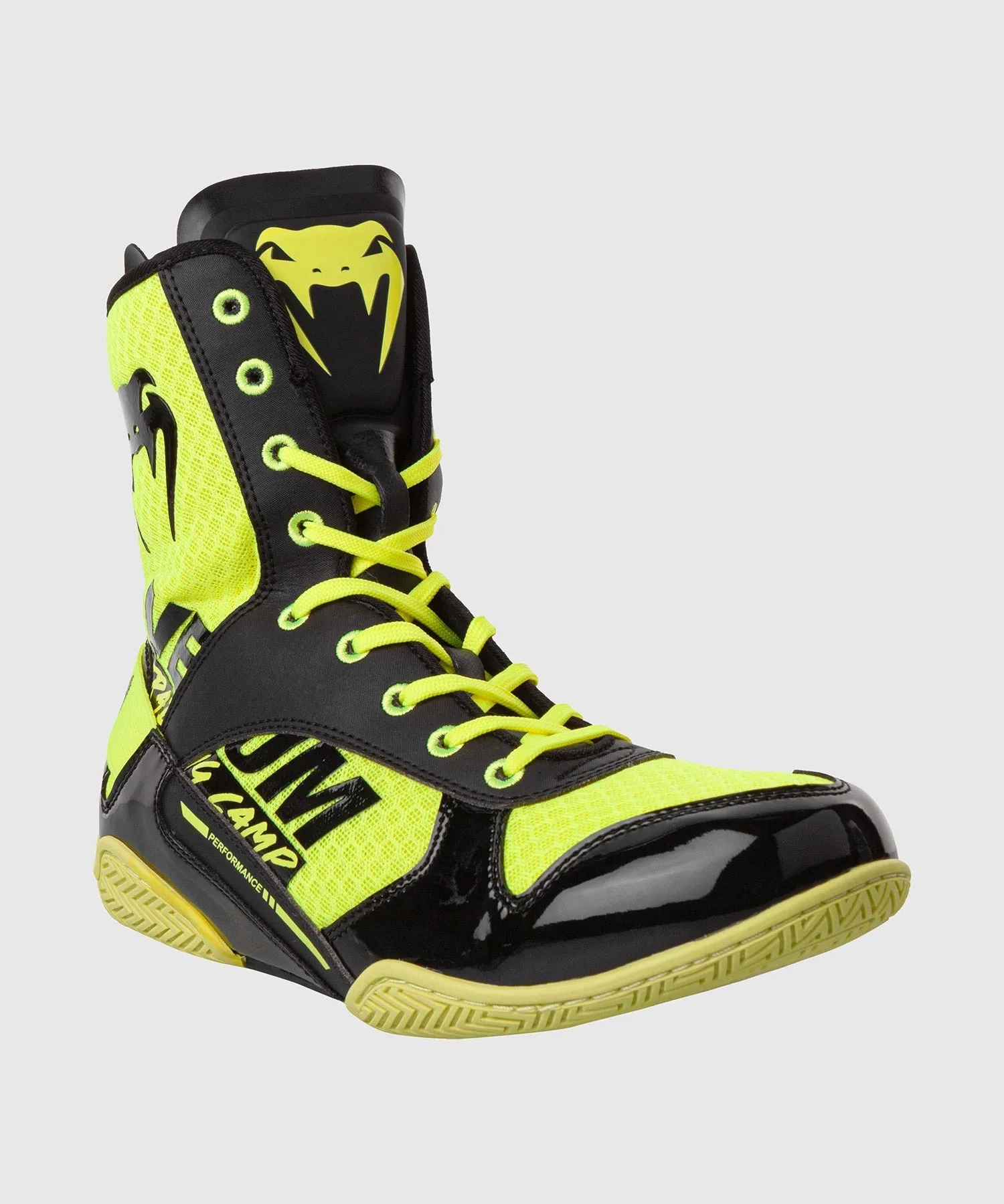 Venum Elite VTC 2 Edition Boxing Shoes - Neo Yellow/Black