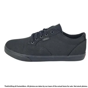 VN000VO2186 VANS Winston Low Canvas (Black) Women Sneakers Size 6.5