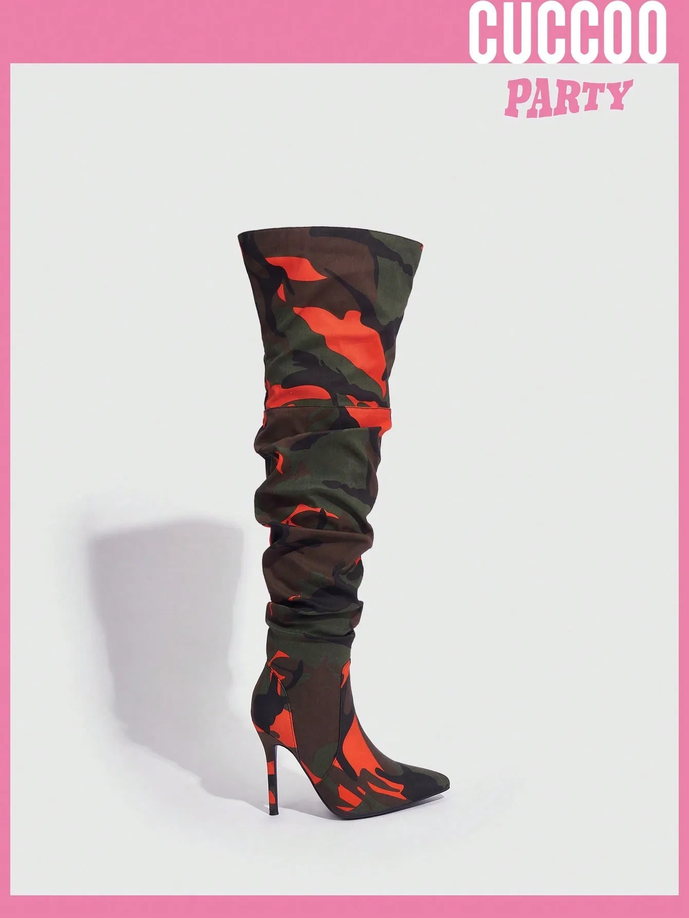 Women Colorblock Point Toe Stiletto Fashion Boots