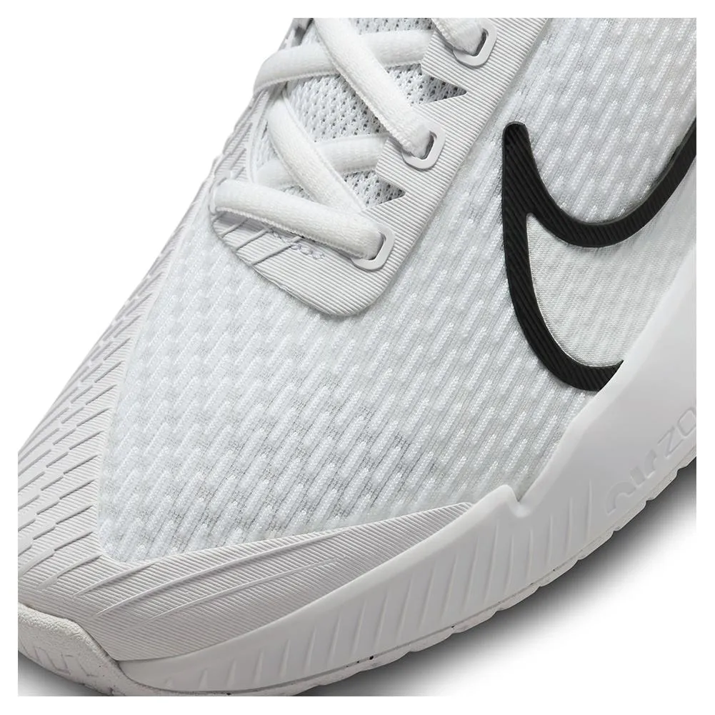 Women's Air Zoom Vapor Pro 2 Tennis Shoes White and Black