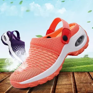 Womens Breathable Mesh Platform Outdoor Walking Casual Sandals