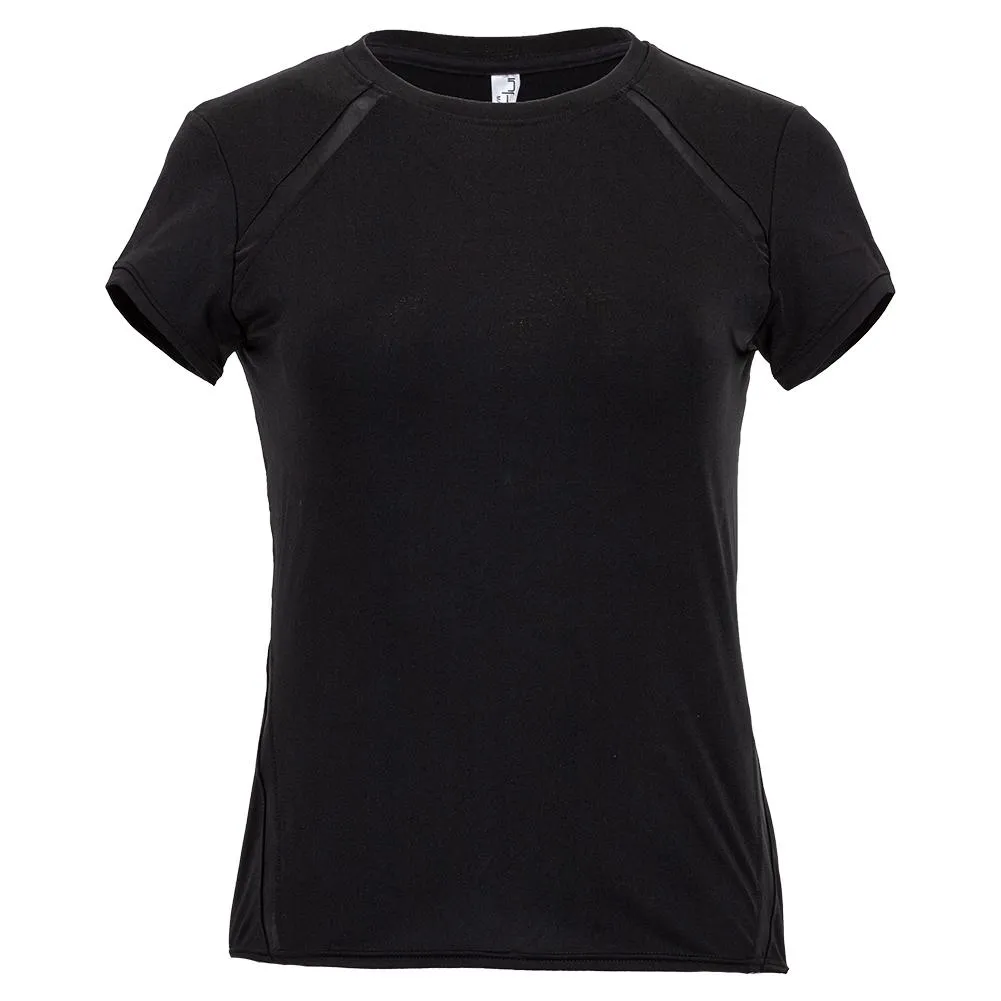 Women's Classic Short Sleeve Tennis Crew Neck