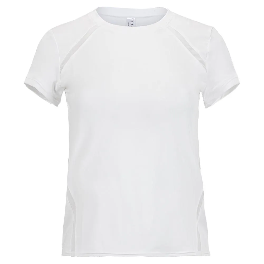 Women's Classic Short Sleeve Tennis Crew Neck