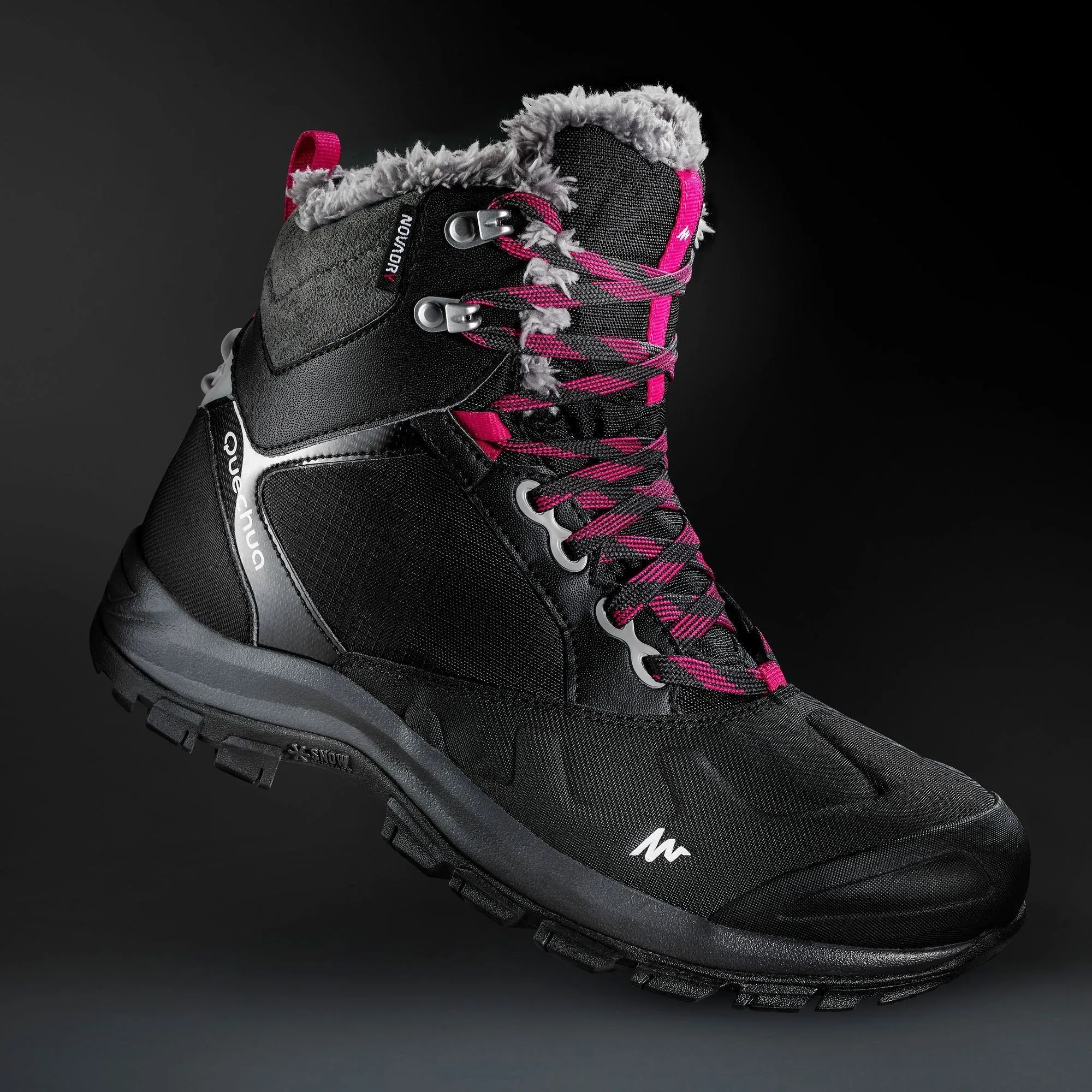 Women's Hiking Boots Waterproof Warm Forclaz 500