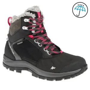 Women's Hiking Boots Waterproof Warm Forclaz 500