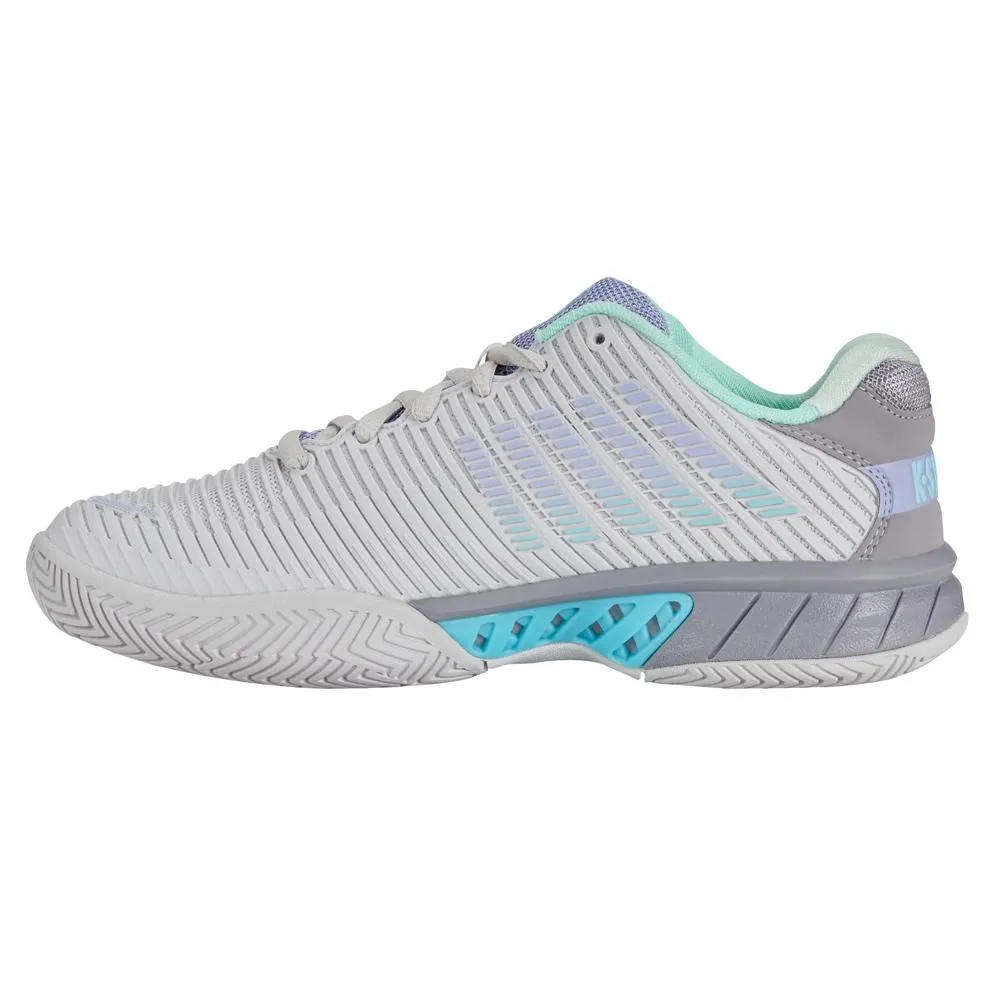 Women`s Hypercourt Express 2 Tennis Shoes Nimbus Cloud and Lilac Gray