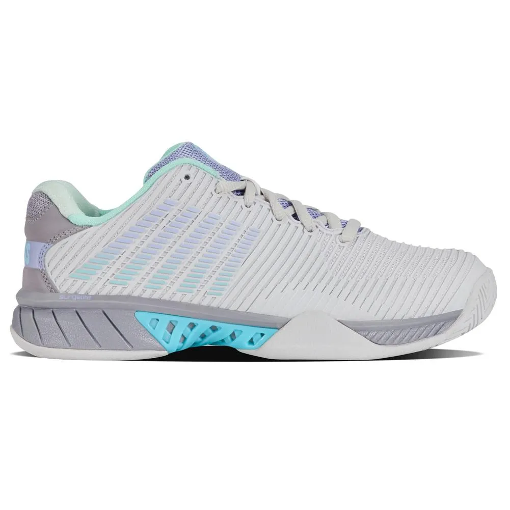 Women`s Hypercourt Express 2 Tennis Shoes Nimbus Cloud and Lilac Gray