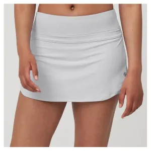 Women's Knit Pindot Pace Tennis Skort White