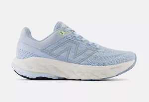 Women's New Balance W860D14 Color:  Light chrome blue with limelight and bleached lime glow