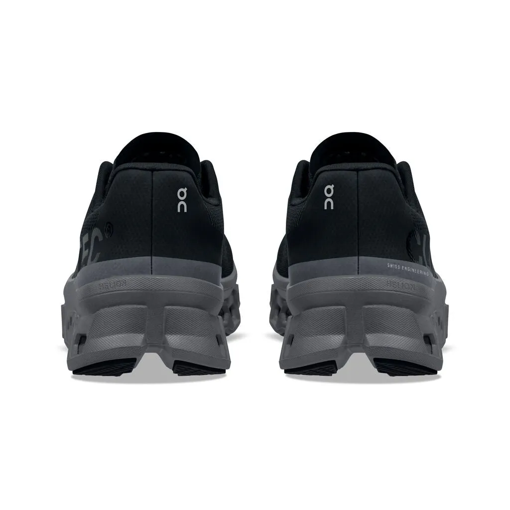 Women's On Cloudmonster Color: Black | Magnet