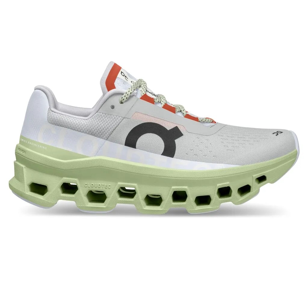 Women's On Cloudmonster Color: Glacier | Meadow