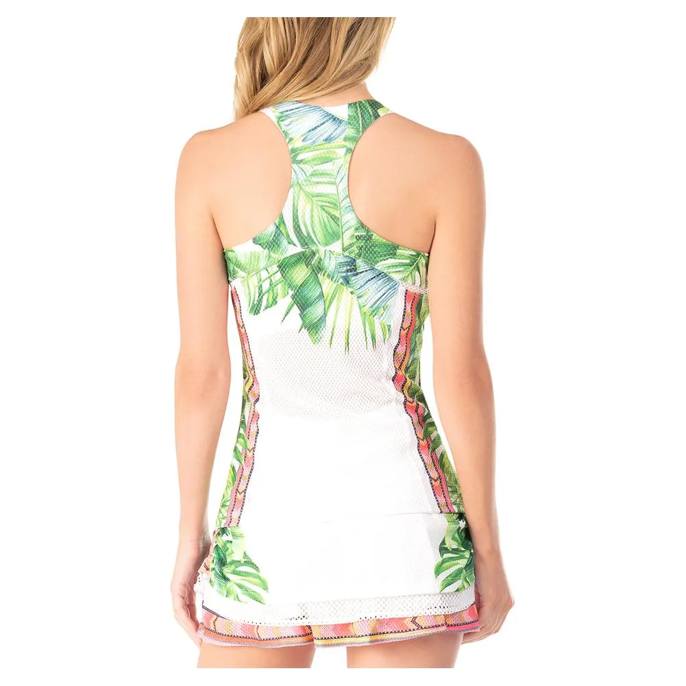 Women`s Palm Island Tennis Tank with Bra