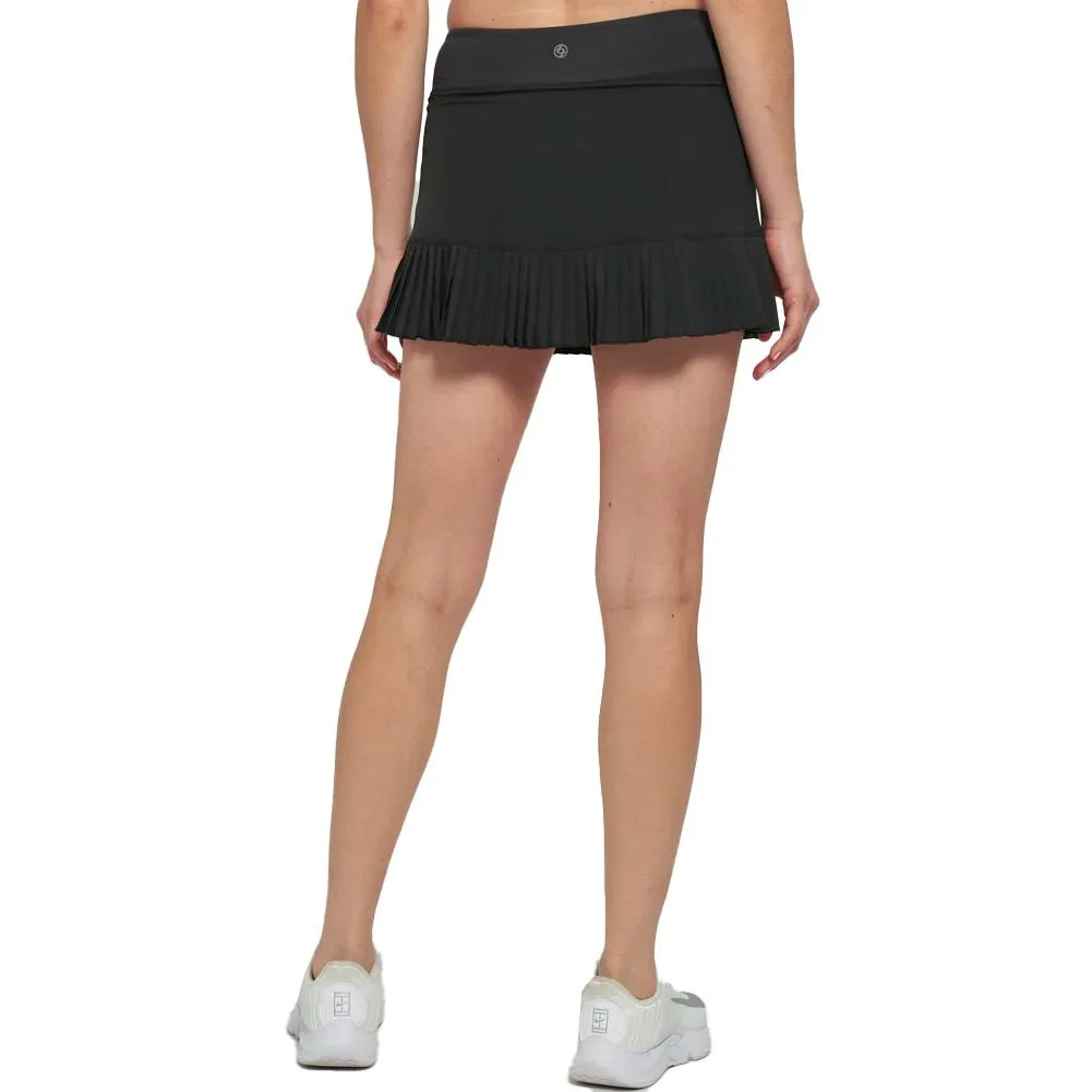 Women's Pima 13 Inch Tennis Skort Black