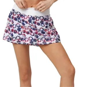 Women's Pindot Swing Tennis Skort White Blossom