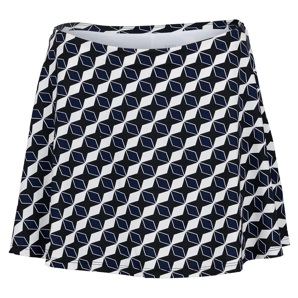 Women's Skyline 13.5 Inch Tennis Skort Stellar Geo