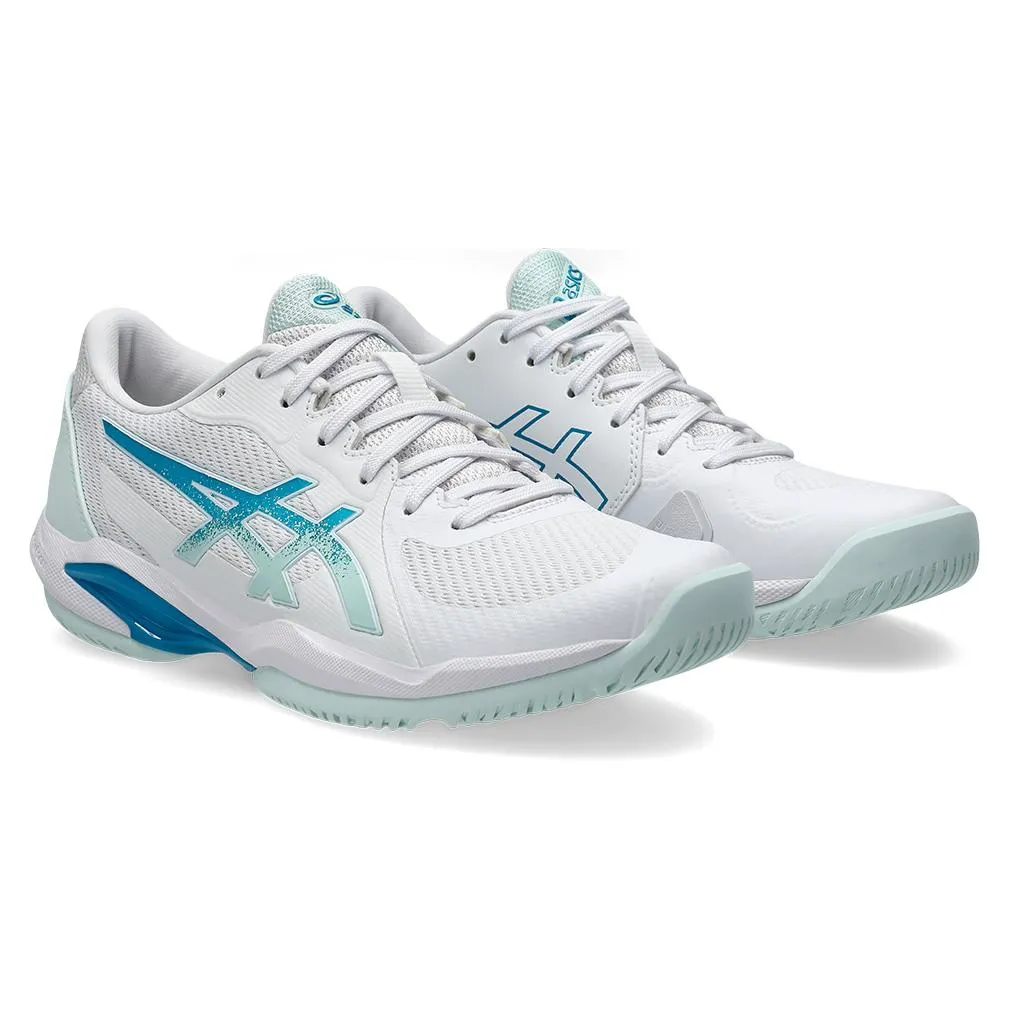 Womens Solution Swift FF 2 Tennis Shoes White and Soothing Sea