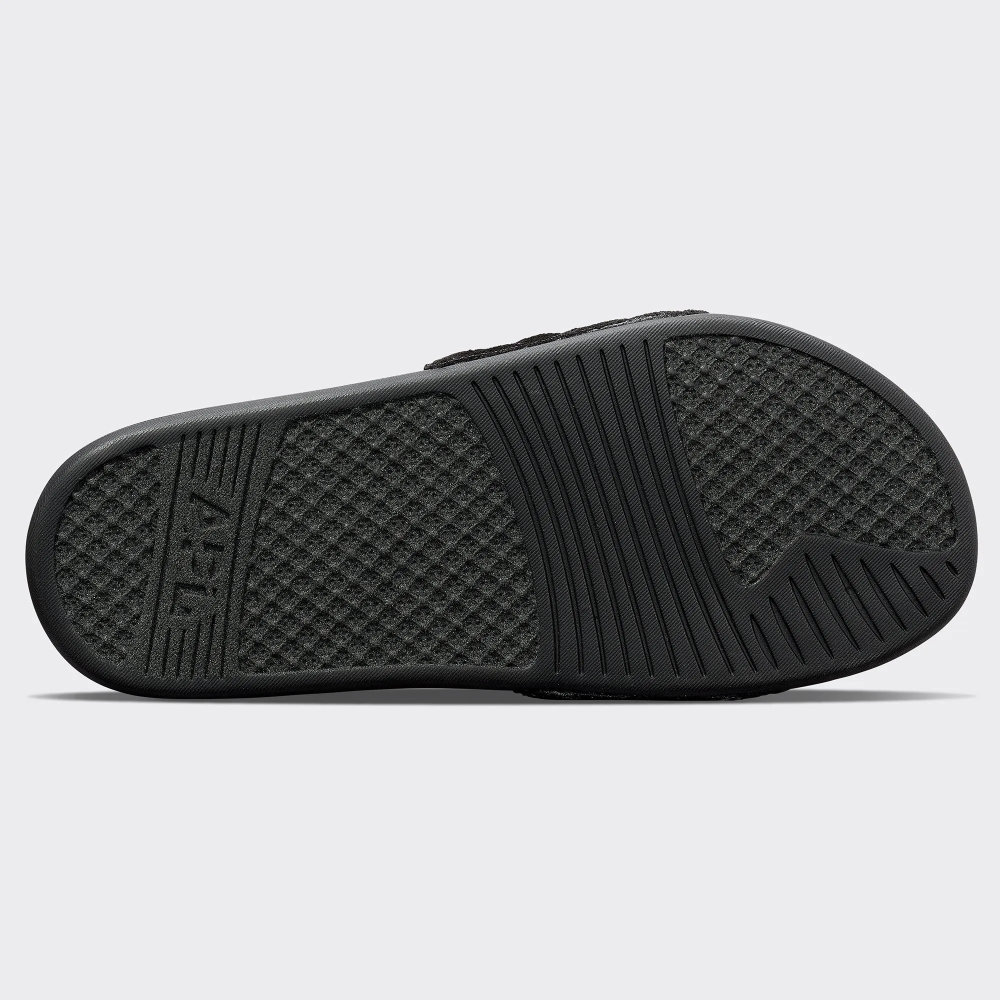 Women's Suede Lusso Slide Black