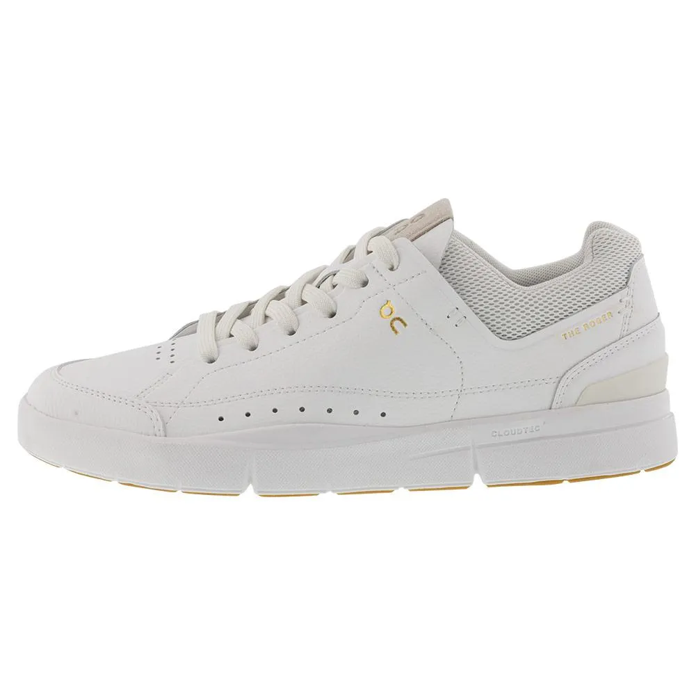 Women`s THE ROGER Centre Court Shoes White and Gum