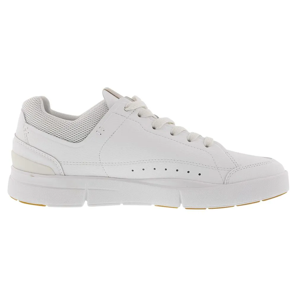 Women`s THE ROGER Centre Court Shoes White and Gum