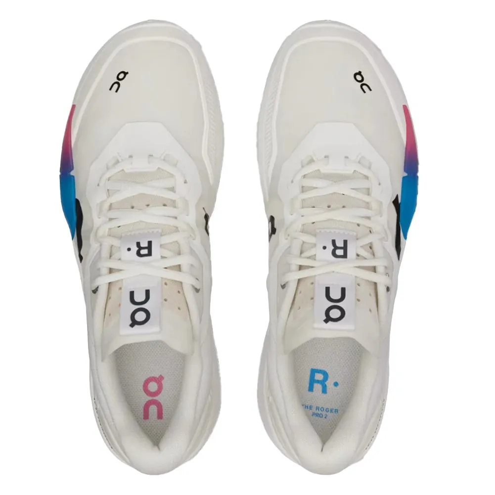 Women`s THE ROGER Pro 2 Tennis Shoes White and Malibu