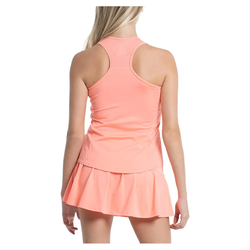 Women`s Top Rated Tennis Tank Peach