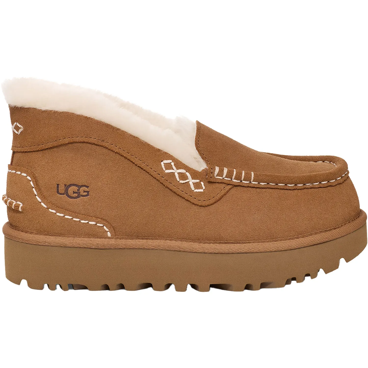 Women's UGG Ansley Parc Chestnut Sheepskin