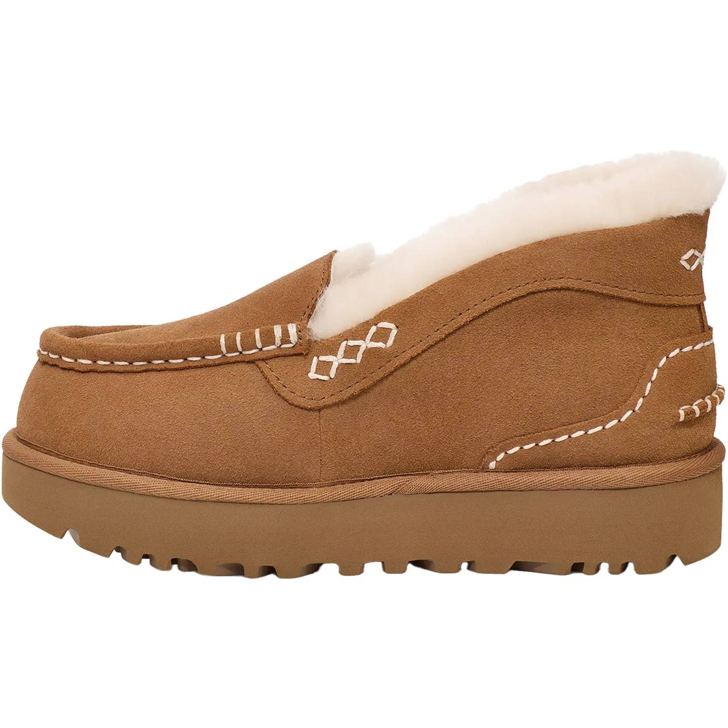 Women's UGG Ansley Parc Chestnut Sheepskin