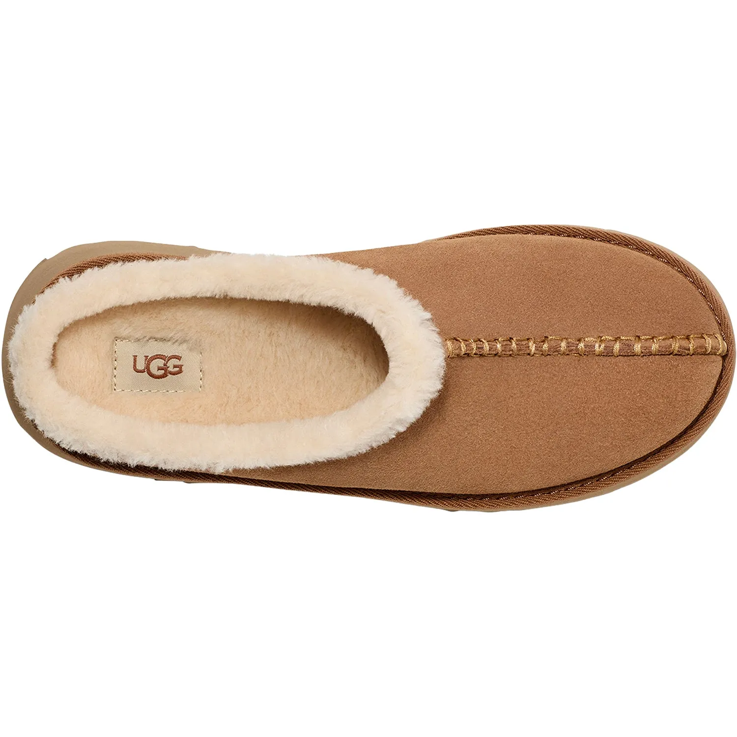 Women's UGG New Heights Cozy Clog Chestnut Suede